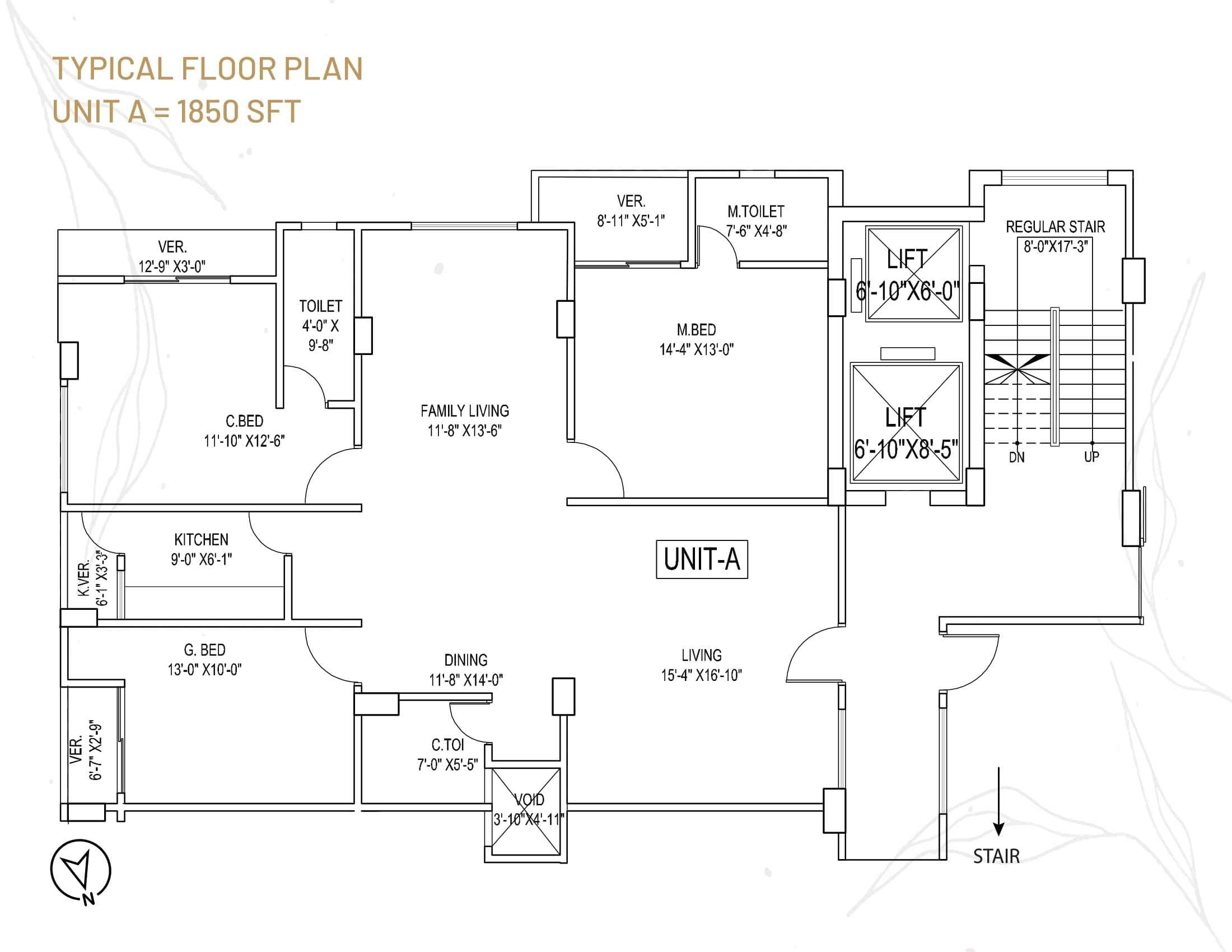 Floor Plan KPL Mollika