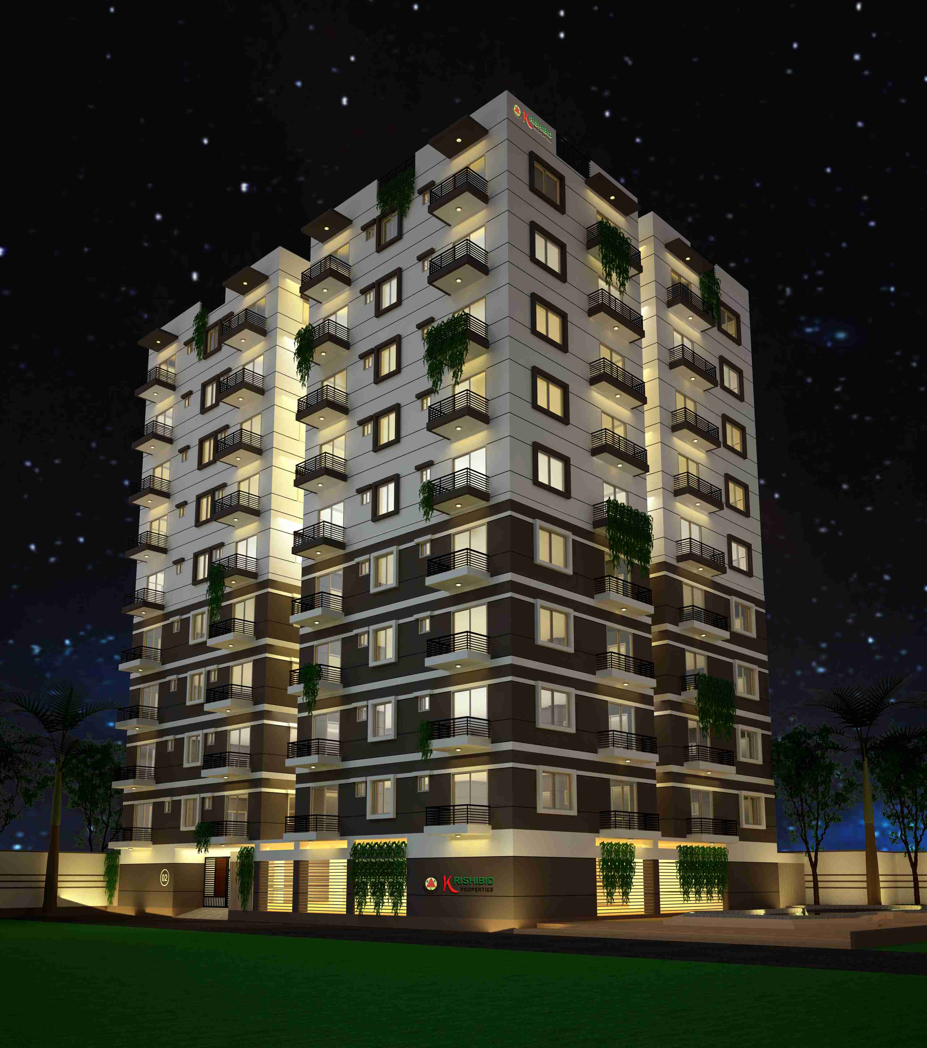 Krishibid Bhawal City Building 02 -