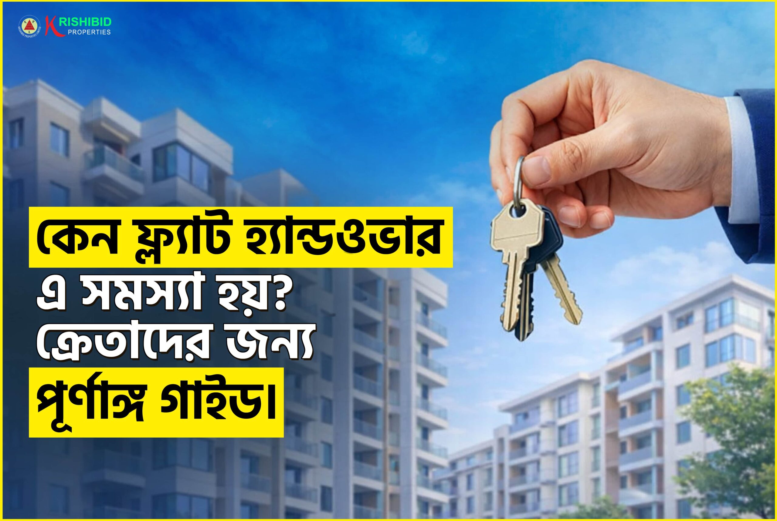 কেন ফ্ল্যাট হ্যান্ডওভার এ সমস্যা হয়?